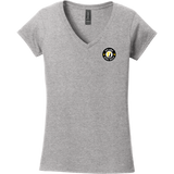Upland Disc Golf Softstyle Ladies Fit V-Neck T-Shirt