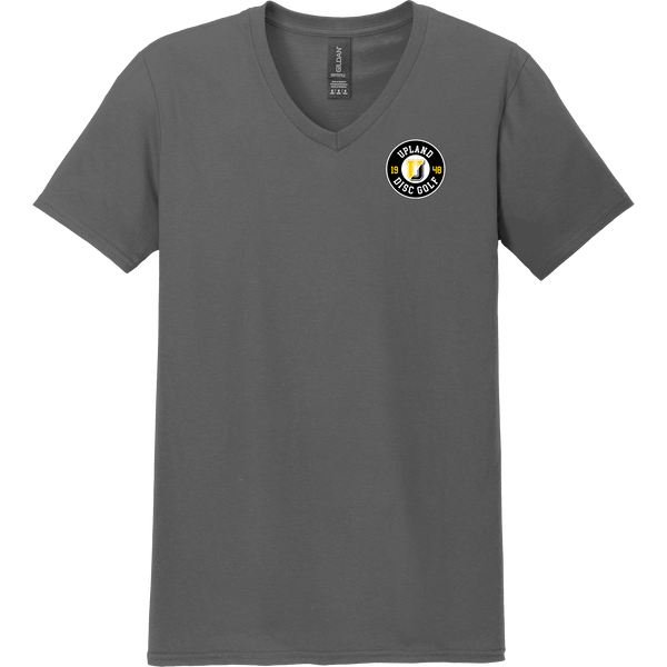 Upland Disc Golf Softstyle V-Neck T-Shirt