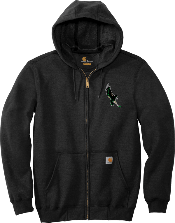 Wilmington Nighthawks Carhartt Midweight Hooded Zip-Front Sweatshirt