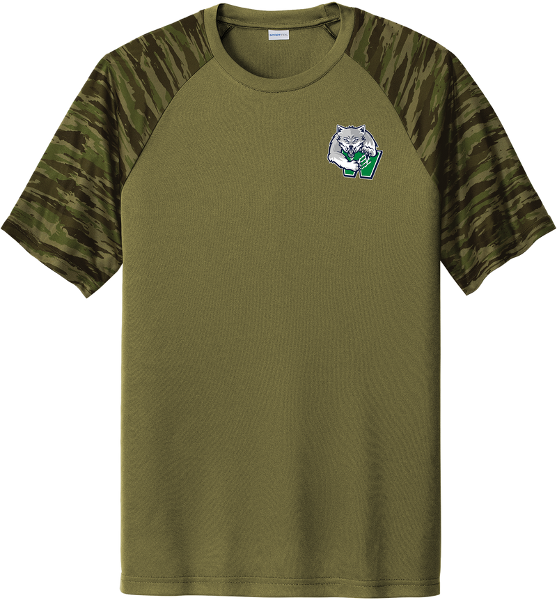 Woodbridge Wolfpack Drift Camo Colorblock Tee