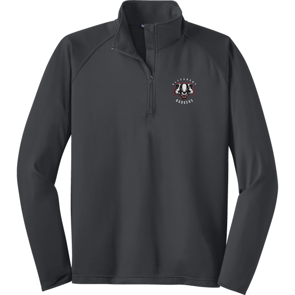 Scary Badgers Sport-Wick Stretch 1/4-Zip Pullover