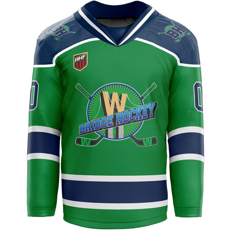 Woodbridge Wolfpack Bridge Adult Player Sublimated Jersey